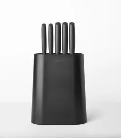 Brabantia Tasty+ Messenblok Plus 5 Messen - Dark Grey