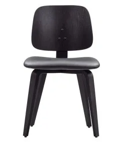 VTwonen Classic Eetkamerstoel - Hout - Zwart - 81x48x50 7 VTwonen Classic Eetkamerstoel - Hout - Zwart - 81x48x50 -Meubilair Geschäft 44a036c0bfac4b2d8ec0a957c3ba93d4