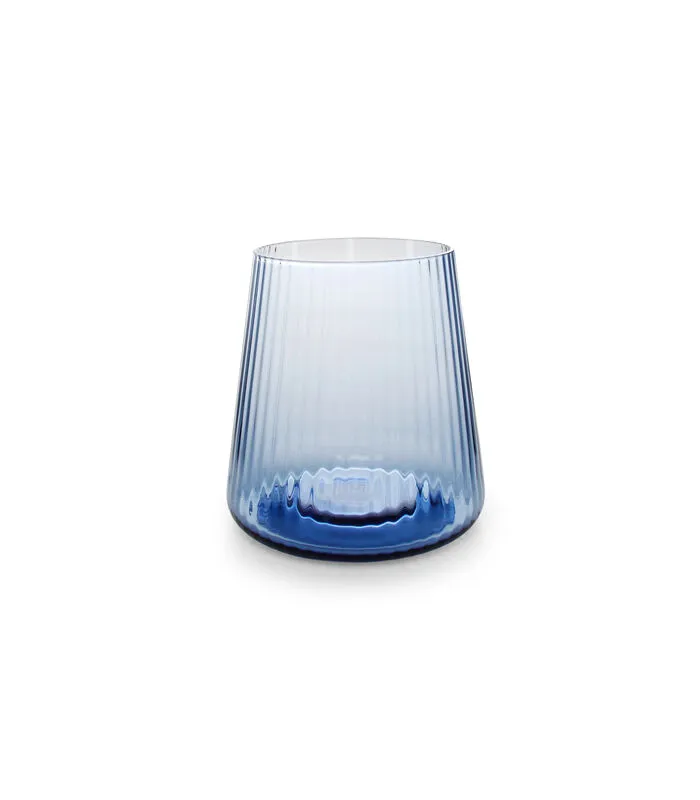 Salt & Pepper Glas 43cl Blauw Linea - Set/4 3 Salt & Pepper Glas 43cl Blauw Linea - Set/4
