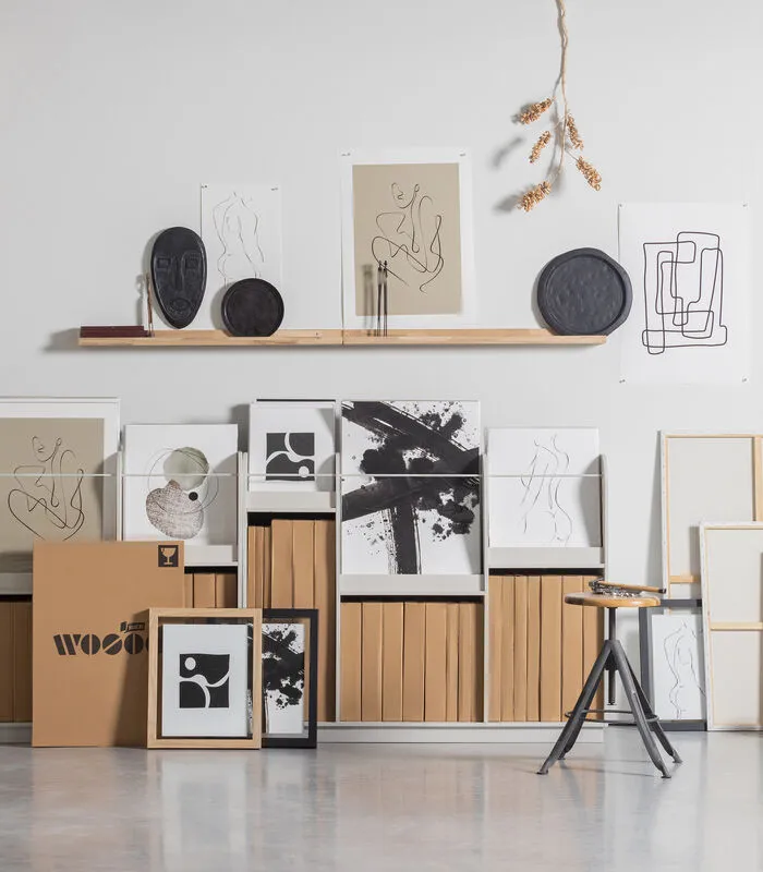 WOOOD Exclusive Exclusive Simple Black Art Poster - Papier - 45,5x65,5 4 WOOOD Exclusive Exclusive Simple Black Art Poster - Papier - 45,5x65,5 - Image 2