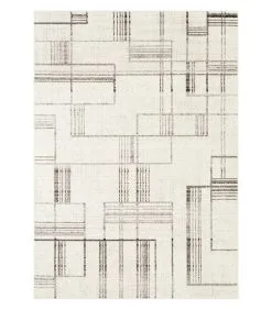 Surya Geometrisch Industrieel Vloerkleed