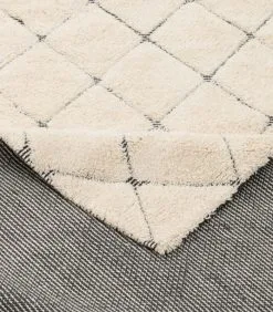 Pergamon Nature Vloerkleed Shaggy Wool Linea Lozenges -Meubilair Geschäft 451afa9ba9a443829d1b4664b7b254db