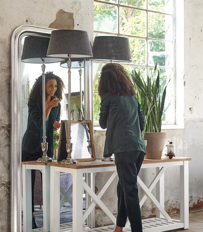 Rivièra Maison Spiegel Staand - Place Vendôme Mirror - 100x220 Cm - Zilver 5 Rivièra Maison Spiegel Staand - Place Vendôme Mirror - 100x220 Cm - Zilver - Image 3