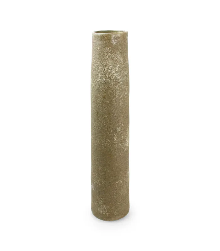 Salt & Pepper Vaas 11,5xH50cm Khaki Cone 3 Salt & Pepper Vaas 11,5xH50cm Khaki Cone