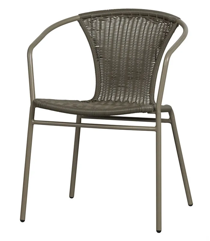 WOOOD Tuinstoel Weston - Polyester/Metaal - Jungle - Set Van 4 3 WOOOD Tuinstoel Weston - Polyester/Metaal - Jungle - Set Van 4