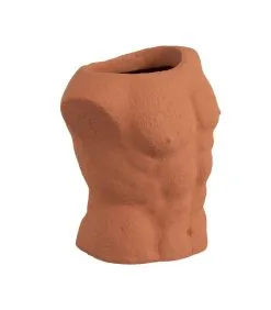 PRESENT TIME Bloempot Male - Oranje - 12x19,5x20,5 Cm -Meubilair Geschäft 47ce63c2ca4d4f848b54f76b2648d148