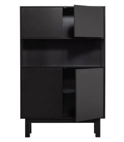 WOOOD Exclusive Exclusive Finca Buffetkast - Grenen - Zwart - 170x110x40 -Meubilair Geschäft 4a62f69d451345b39aab886300d037be