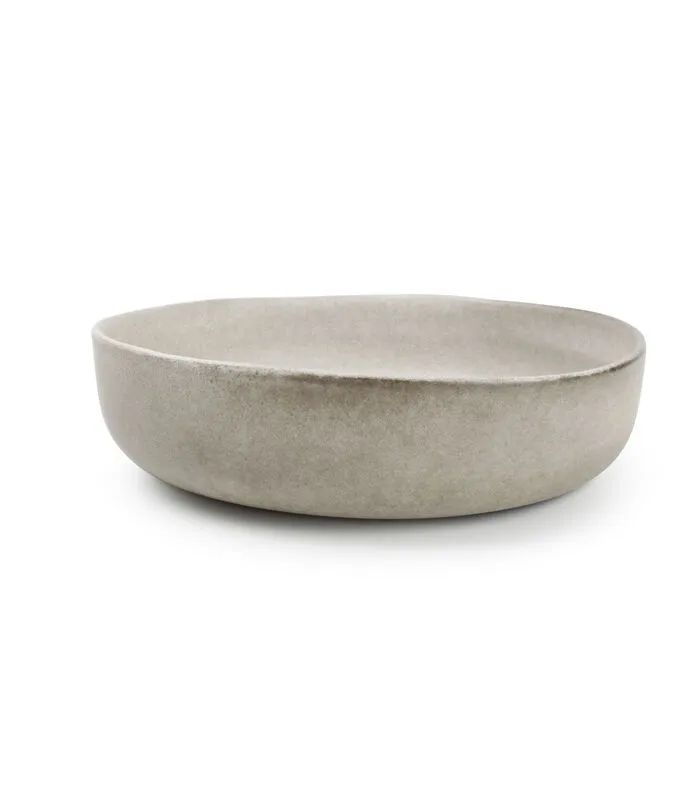 Salt & Pepper Diep Bord 21,5xH5,5cm Mat Grijs Studio Urban - (x4) 3 Salt & Pepper Diep Bord 21,5xH5,5cm Mat Grijs Studio Urban - (x4)