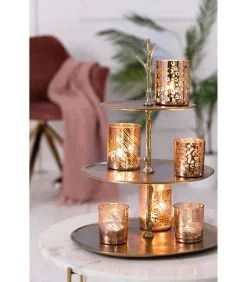 Light & Living Etagère Tresa - Goud - 2 Laags 9 Light & Living Etagère Tresa - Goud - 2 Laags -Meubilair Geschäft 4b7c9bbab6a442e2849ee2a865464393