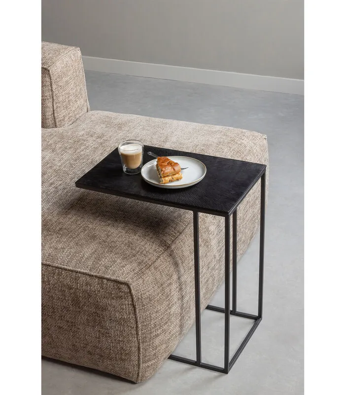 WOOOD Exclusive Exclusive Maatje Bijzettafel - Metaal - Zwart - 60x50x32 4 WOOOD Exclusive Exclusive Maatje Bijzettafel - Metaal - Zwart - 60x50x32 - Image 2