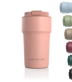 LARS NYSØM Roestvrij Staal Thermosbeker 'Bevægelse'