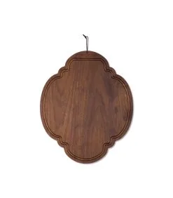 DutchDeluxes Ontbijtplank Ovaal - Geolied Walnoot