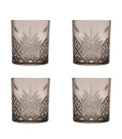 Pasabahce Tumbler Timeless 35.5 Cl Taupe Taupe 4 Stuk(s)