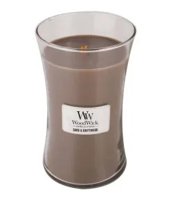 WoodWick Kaars Sand & Driftwood Large