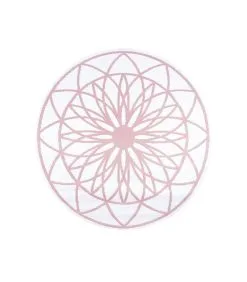 PRESENT TIME Outdoor Tapijt Fairytale - Roze - Rond - Ø150cm -Meubilair Geschäft 4e601d8025f04bac8a52f0acd51ce61b