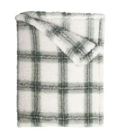 Mistral Home Plaid Polyester Teddy Scot Yorkshire