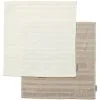 Rivièra Maison Keukenhanddoeken Set Van 2 Keukendoeken Vierkant - Ubuntu - Wit/ Beige -Meubilair Geschäft 5024ac714b8d4f8a9ec008ff578dfb68