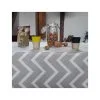 Fleur De Soleil Chevrons Beige Gecoat Tafelkleed -Meubilair Geschäft 508d4b4ce59d4c05a8aaa538a89282a0