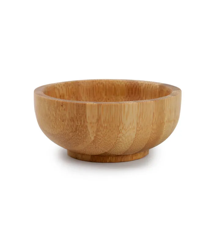 Salt & Pepper Kom 6,5xH3cm Bamboe Sendai - Set/4 3 Salt & Pepper Kom 6,5xH3cm Bamboe Sendai - Set/4