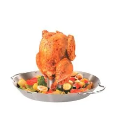 GEFU Rustidor De Pollos Y Wok Para Verduras BBQ