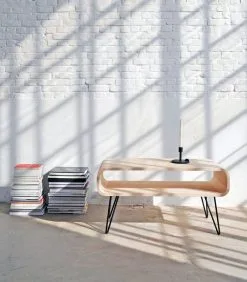 XLBoom Metro Coffee Tafel Wit/ Zwarte Poten -Meubilair Geschäft 5363df5555034fcb97b3c65c1904d0aa 1