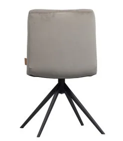 WOOOD Exclusive Exclusive Vinny Draaibare Eetkamerstoel - Velvet - Sepia - 80x48x45 -Meubilair Geschäft 549eaef4a7af4070913ad9f40428eeeb