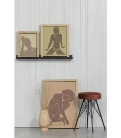 WOOOD Bella Kruk - Velvet - Brick Red - 53x33x33 -Meubilair Geschäft 54a8fed1411349c0b224b03f46b682b1