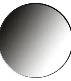 WOOOD Exclusive Doutzen Spiegel - Metaal - Zwart - 115x115x5