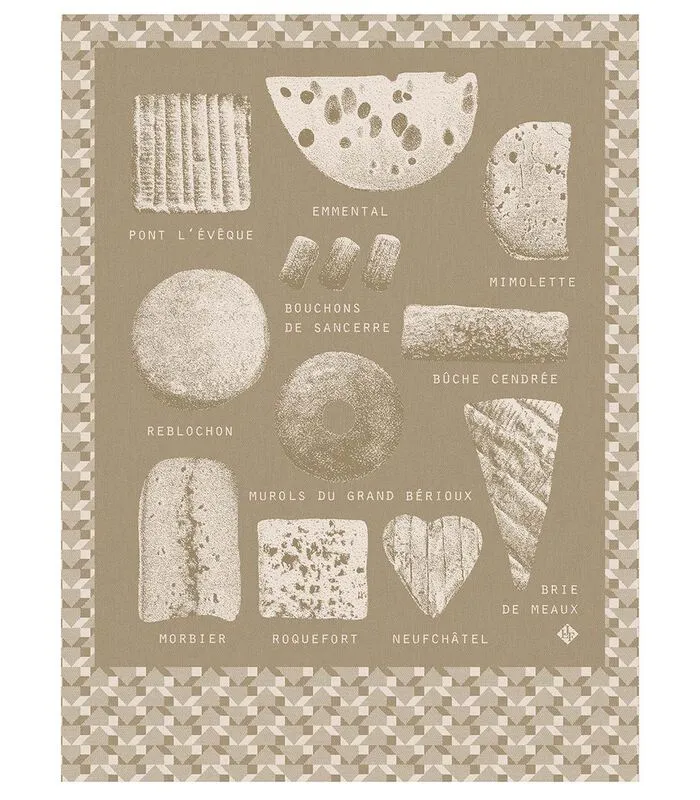 Le Jacquard Francais Theedoek Fromage 4 Le Jacquard Francais Theedoek Fromage - Image 2