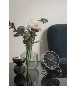 Karlsson Wekker Classical Numbers - Zwart - Ø9,5x11cm -Meubilair Geschäft 5604e7eafd8a46dbbdc8c45ef6da911d