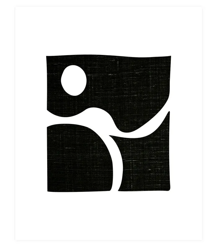 WOOOD Exclusive Exclusive Simple Black Art Poster - Papier - 45,5x65,5 3 WOOOD Exclusive Exclusive Simple Black Art Poster - Papier - 45,5x65,5