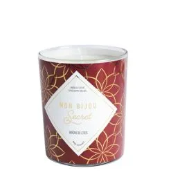 Mon Bijou Secret Geurkaars Lotus Met Gouden Messing Ring -Meubilair Geschäft 56973af296aa46e889a153e08fdb8e9f
