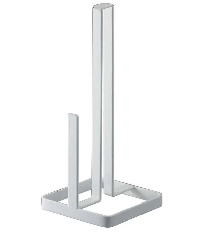 Yamazaki Kitchen Paper Holder - Tower - White 3 Yamazaki Kitchen Paper Holder - Tower - White