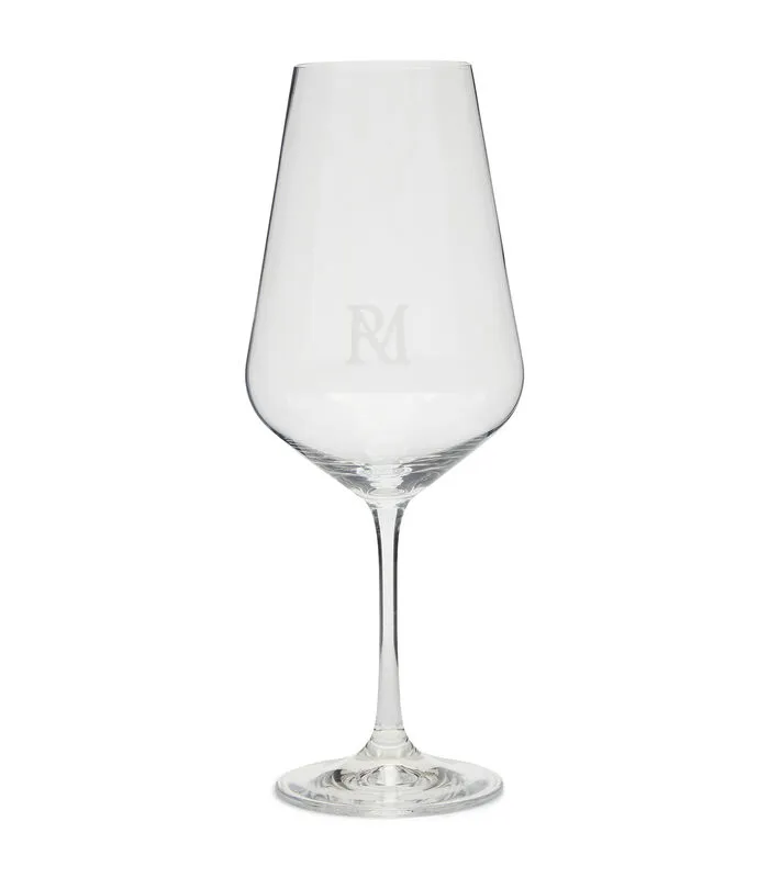 Rivièra Maison Wijnglas RM Monogram Transparant - 550ML 3 Rivièra Maison Wijnglas RM Monogram Transparant - 550ML
