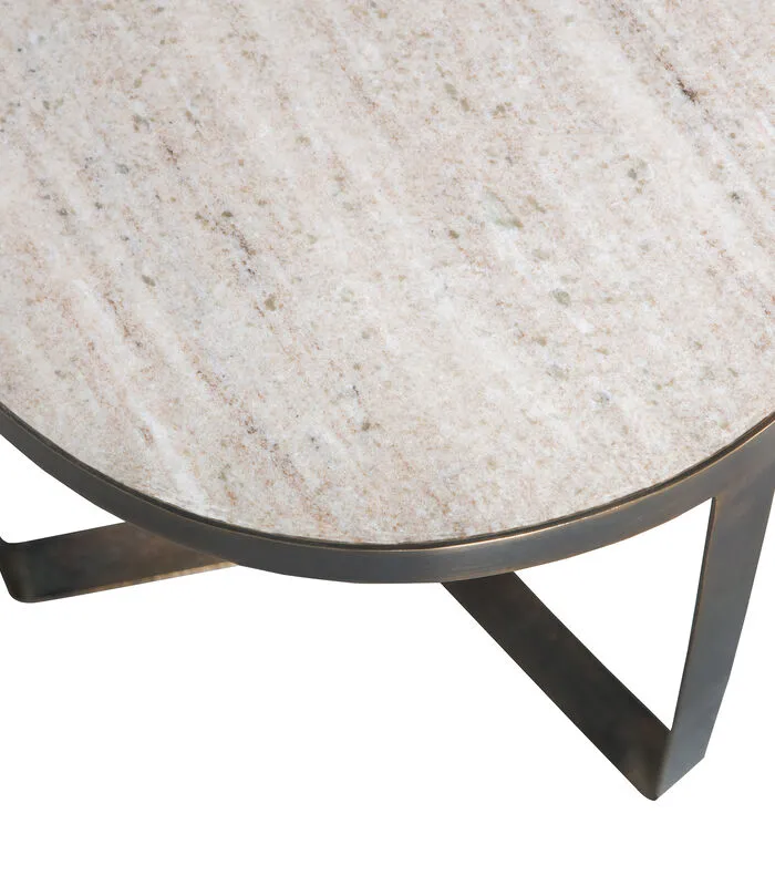 BePureHome Winne Bijzettafel - Marmer - Antique Brass - 40x38x38 6 BePureHome Winne Bijzettafel - Marmer - Antique Brass - 40x38x38 - Image 4