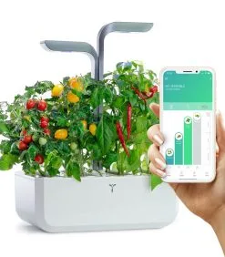 Veritable Indoor Moestuin Véritable® Connect Infinity Grey