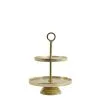 Light & Living Etagère Lutek - Goud - 2 Laags