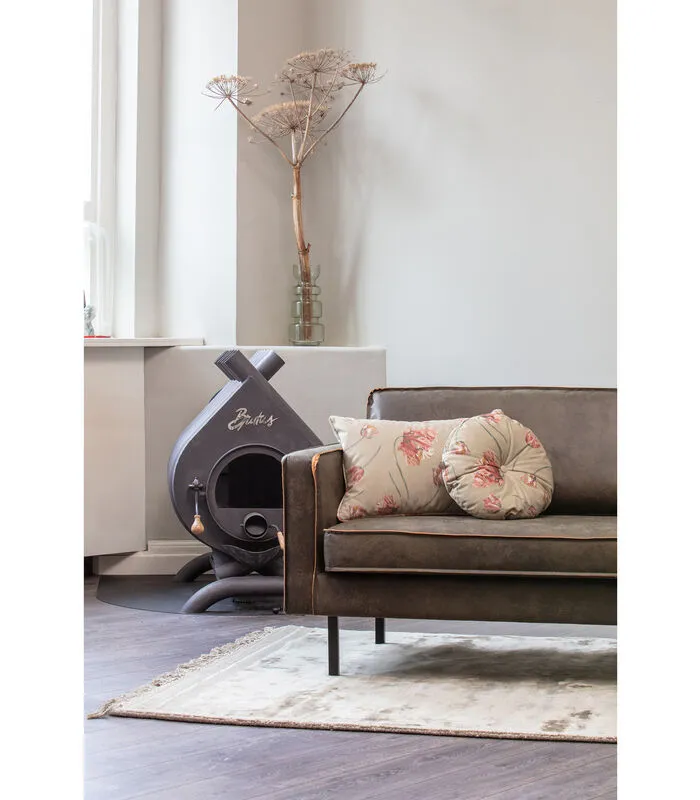 BePureHome Vogue Kussen Rond - Velvet - Rococo Agave - 45x45 4 BePureHome Vogue Kussen Rond - Velvet - Rococo Agave - 45x45 - Image 2