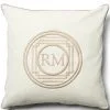 Rivièra Maison Kussenhoes, Kussensloop 50x50, Sierkussen RM Logo - Steven - Wit - 1 Rivièra Maison Kussenhoes, Kussensloop 50x50, Sierkussen RM Logo - Steven - Wit - -Meubilair Geschäft 5c929cd600c64c7eb4816c10fc18c1f5