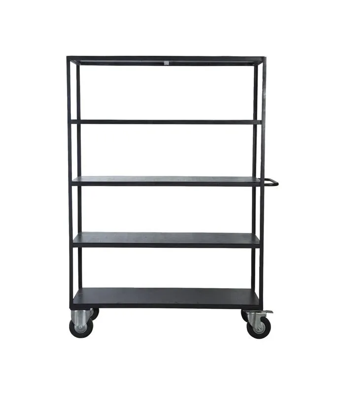 House Doctor Trolley Met 4 Wielen - Zwart 3 House Doctor Trolley Met 4 Wielen - Zwart