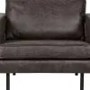 BePureHome Rodeo Fauteuil - Recycle Leer - Zwart - 85x105x86 -Meubilair Geschäft 5ccf03cd4cba4664a0264f63529ee3dd
