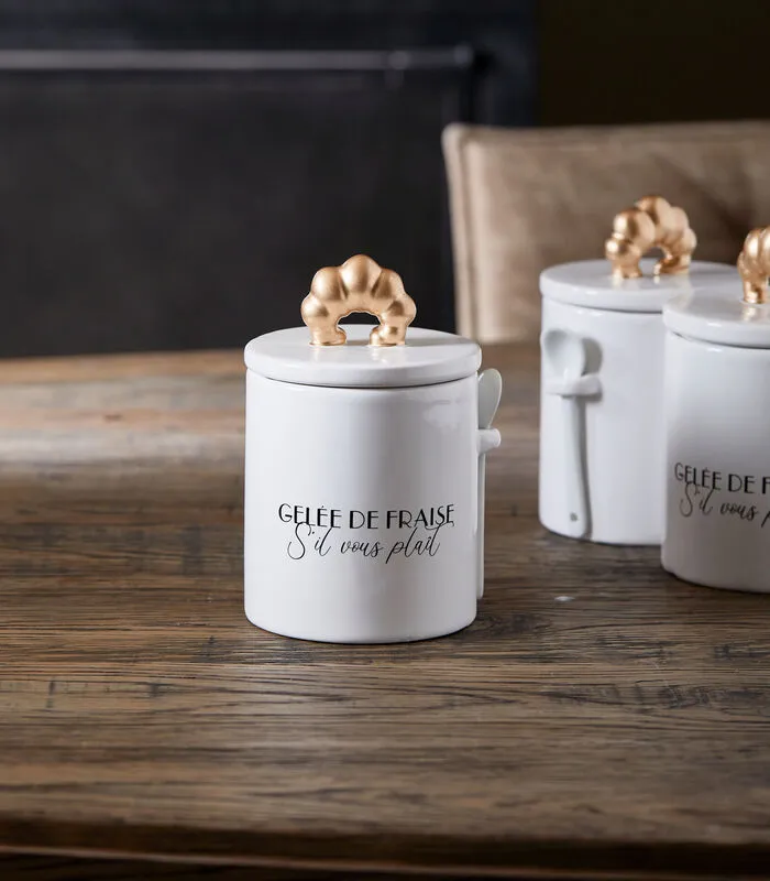 Rivièra Maison Voorraadpot Le Patisserie Wit - Maat S 4 Rivièra Maison Voorraadpot Le Patisserie Wit - Maat S - Image 2