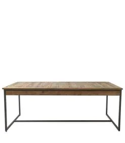 Rivièra Maison Riviera Maison Eettafel - Shelter Island Dining Table - 200x90 Cm - Zwart