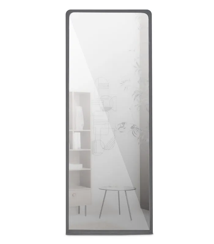 WOOOD Cliff Passpiegel - Metaal - Zwart - 130x50x10 3 WOOOD Cliff Passpiegel - Metaal - Zwart - 130x50x10