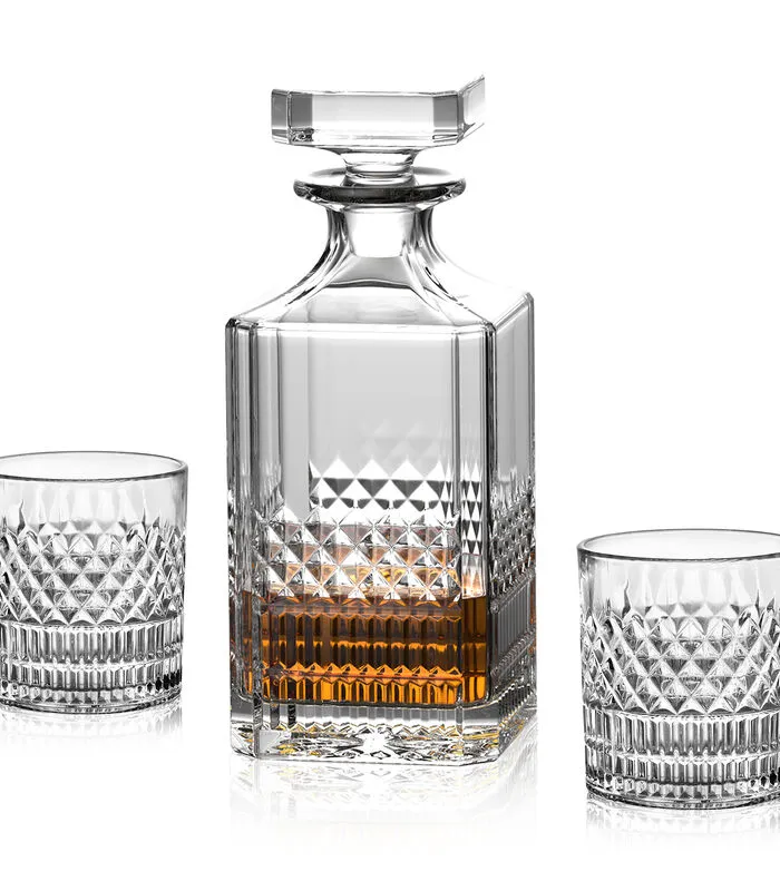 Salt & Pepper Whiskyset Vintage 3-delig Bond 3 Salt & Pepper Whiskyset Vintage 3-delig Bond