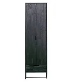 WOOOD Exclusive Exclusive Silas Hoge Kast - Essen - Blacknight - 210x60x36