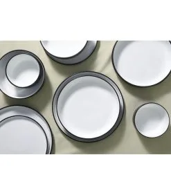 Maastricht Porselein Schaal Cosmic 16 Cm 55 Cl Zwart Wit Porselein 2 Stuk(s) -Meubilair Geschäft 5e9b87f3eaca445098c3ab9d669ddb70