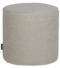WOOOD Sara Poef Hoog - Teddy - Off White - 46x46x46