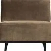 BePureHome Statement 1-Zits Element - Velvet - Taupe - 77x79x93 -Meubilair Geschäft 5f977510835e4523814fe20a19ef00d9