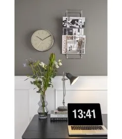 PRESENT TIME Vaas Blush - Glas Donker Grijs - Medium - 12,5x25cm -Meubilair Geschäft 60173af65c8d4fe987cf88e11d0b8876